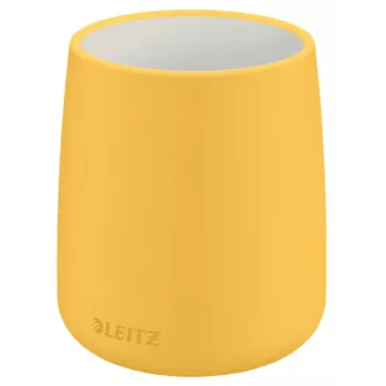 Leitz Cosy -kynäteline, keltainen, keramiikka, pojat/tytöt, 8,7 cm, 105 mm, 240 g