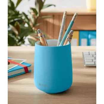 Leitz Cosy -kynäteline, sininen, keramiikka, pojat/tytöt, 8,7 cm, 105 mm, 240 g