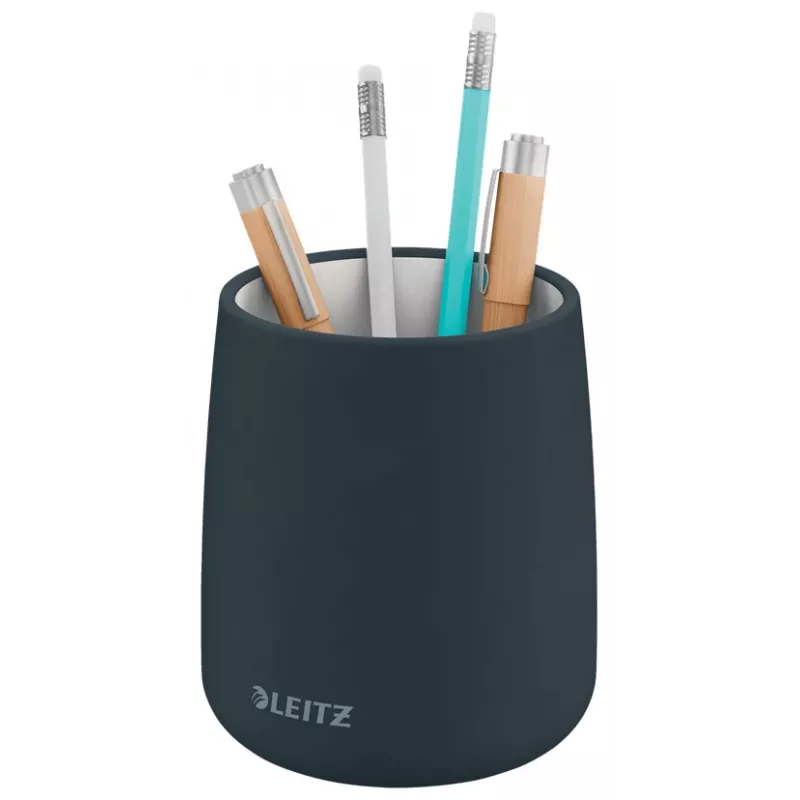 Leitz Cosy -kynäteline, harmaa, keramiikka, pojat/tytöt, 8,7 cm, 105 mm, 240 g
