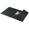 Leitz Recycle Card 3-Flap Folder, tavallinen asiakirjakansio, A4, kartonki, musta, matta, 250 arkkia