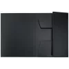 Leitz Recycle Card 3-Flap Folder, tavallinen asiakirjakansio, A4, kartonki, musta, matta, 250 arkkia