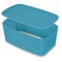 Leitz MyBox Cosy Small kannella, säilytyslaatikko, säilytyslaatikko, sininen, suorakaide, muovi, yksivärinen, sisätila