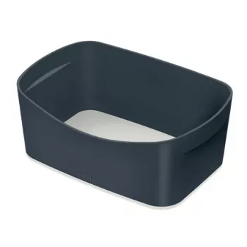 Leitz MyBox Cosy säilytysallas, säilytyslaatikko, harmaa, suorakaiteen muotoinen, muovi, yksivärinen, sisäkäyttöön