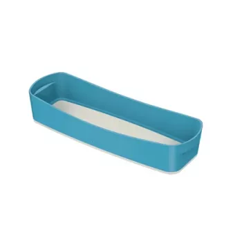 Leitz MyBox Cosy pitkä järjestelijälaatikko, säilytys, säilytyslaatikko, sininen, suorakaiteen muotoinen, muovi, yksivärinen, 307 mm