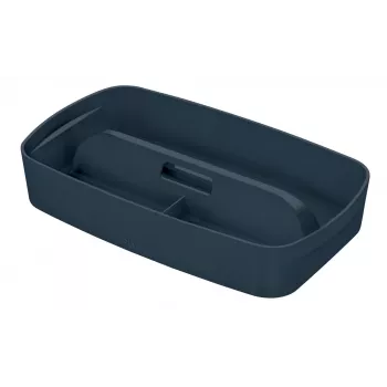 Leitz MyBox Cosy järjestelylaatikko kahvalla Small, säilytys, harmaa, muovi, 307 mm, 181 mm, 56 mm, 300 g