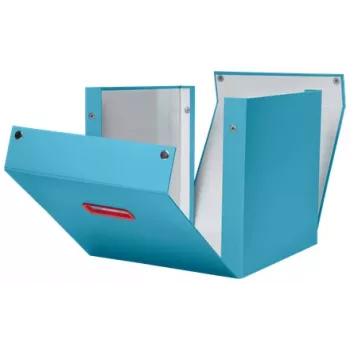 Leitz Click & Store Cosy Cube Large säilytyslaatikko, säilytyslaatikko, sininen, suorakaiteen muotoinen, kartonki, yksivärinen, sisäkäyttöön
