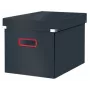 Leitz Click & Store Cosy Cube Large säilytyslaatikko, säilytyslaatikko, harmaa, suorakaiteen muotoinen, kartonki, yksivärinen, sisäkäyttöön