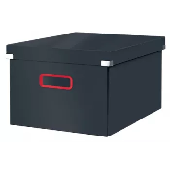 Leitz Click & Store Cosy Medium säilytyslaatikko, säilytyslaatikko, harmaa, suorakaiteen muotoinen, kartonki, yksivärinen, sisäkäyttöön