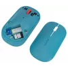 Leitz Cosy langaton hiiri, molempikätinen, RF Wireless + Bluetooth, 4000 DPI, sininen