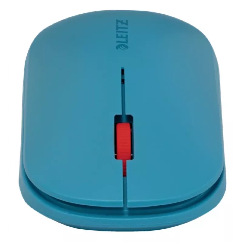 Leitz Cosy langaton hiiri, molempikätinen, RF Wireless + Bluetooth, 4000 DPI, sininen