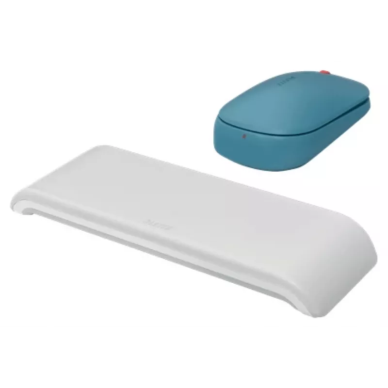 Leitz Cosy langaton hiiri, molempikätinen, RF Wireless + Bluetooth, 4000 DPI, sininen