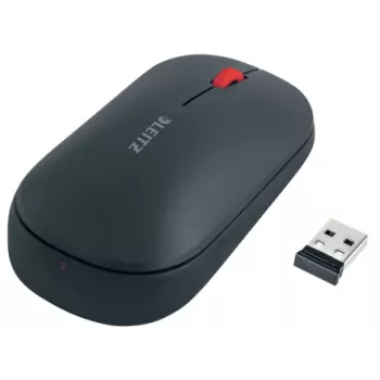 Leitz Cosy langaton hiiri, molempikätinen, RF Wireless + Bluetooth, 4000 DPI, harmaa