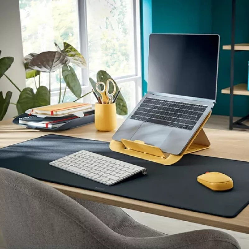 Leitz Cosy langaton hiiri, molempikätinen, RF Wireless + Bluetooth, 4000 DPI, harmaa