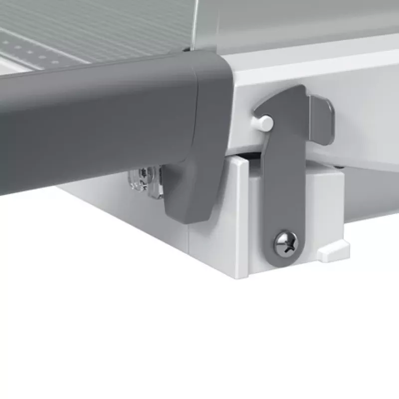 Leitz Precision Home paperileikkuri A4, 8 arkkia, A4, 80 g/m², harmaa, kumi, 298 mm