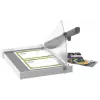 Leitz Precision Home paperileikkuri A4, 8 arkkia, A4, 80 g/m², harmaa, kumi, 298 mm
