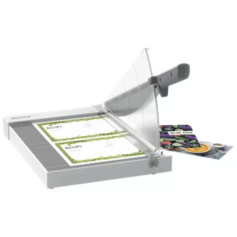 Leitz Precision Home paperileikkuri A4, 8 arkkia, A4, 80 g/m², harmaa, kumi, 298 mm