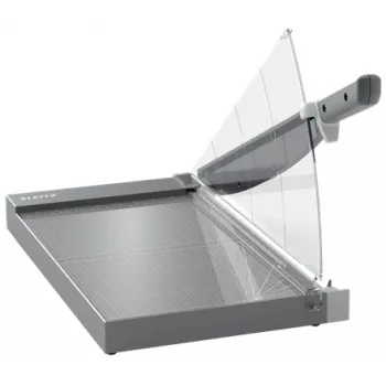Leitz Precision Office Pro paperileikkuri A4+, 25 arkkia, ruostumaton teräs, A4 Maxi, 80 g/m², alumiini, lasi, ruostumaton teräs, antrasiitti