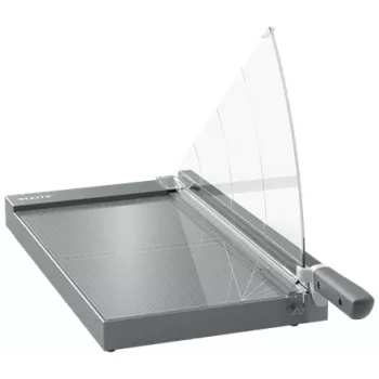 Leitz Precision Office Pro paperileikkuri A3, 25 arkkia, ruostumaton teräs, A3, 80 g/m², alumiini, lasi, ruostumaton teräs, antrasiitti