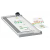 Leitz Precision Home paperileikkuri A4, 8 arkkia, A4, 80 g/m², harmaa, kumi, 153 mm
