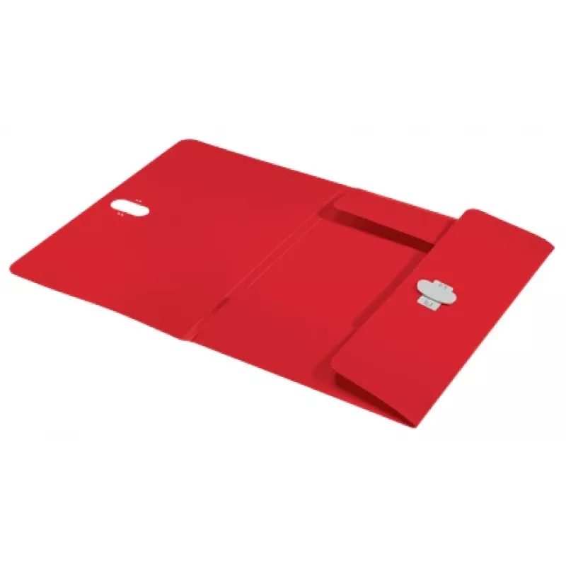 Leitz Recycle 3-läppäinen kansio, taskukansio, A4, polypropeeni (PP), punainen, vaaka, 150 arkkia