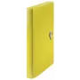 Leitz Recycle Box File, perinteinen arkistokansio, A4, polypropeeni (PP), keltainen, vaaka/pysty, 250 arkkia