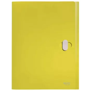 Leitz Recycle Box File, perinteinen arkistokansio, A4, polypropeeni (PP), keltainen, vaaka/pysty, 250 arkkia