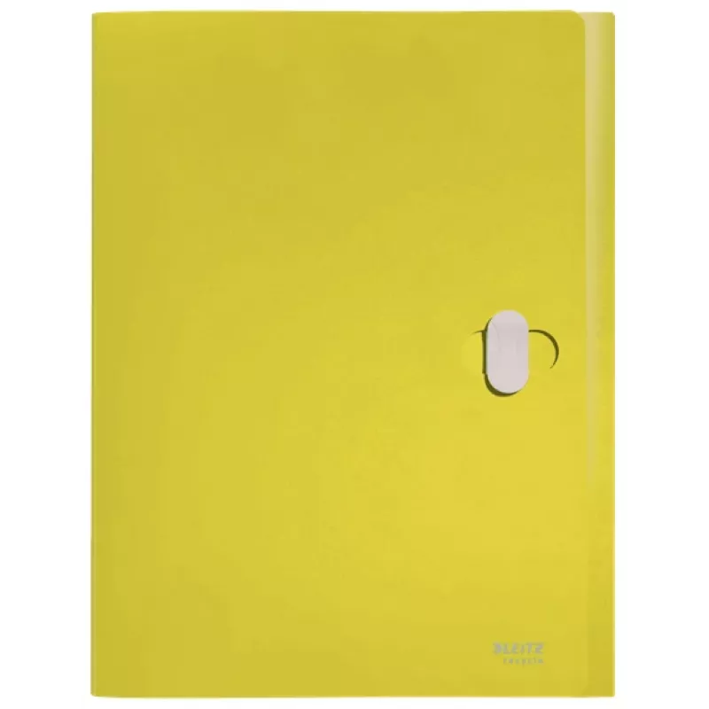 Leitz Recycle Box File, perinteinen arkistokansio, A4, polypropeeni (PP), keltainen, vaaka/pysty, 250 arkkia