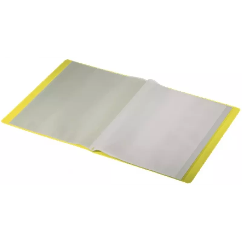 Leitz Recycle näyttökansio, keltainen, polypropeeni (PP), 40 taskua, 80 arkkia, vaaka/pysty, A4