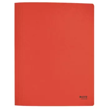 Leitz Recycle kartonkinen arkistokansio, perinteinen arkistokansio, A4, kartonki, punainen, vaaka-/pystyformaatti, 250 arkkia