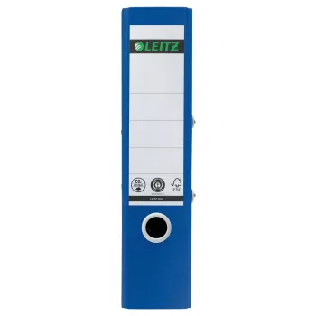 Leitz 180° Recycling vipukansio, A4, pyöreä rengas, säilytys, kartonki, sininen, sininen