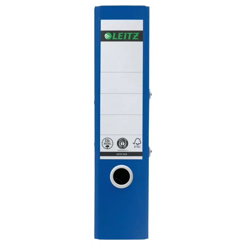 Leitz 180° Recycling vipukansio, A4, pyöreä rengas, säilytys, kartonki, sininen, sininen