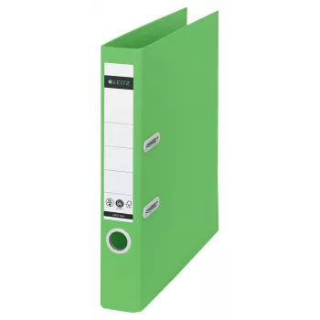 Leitz 180° Recycle vipukansio, A4, pyöreä rengas, säilytys, kartonki, vihreä, vihreä