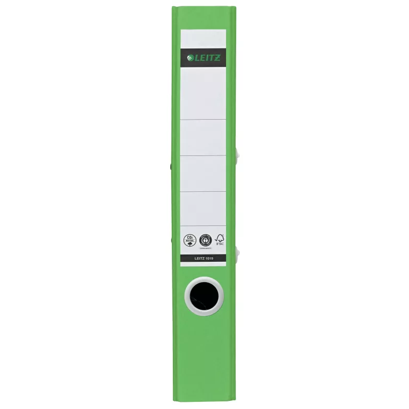 Leitz 180° Recycle vipukansio, A4, pyöreä rengas, säilytys, kartonki, vihreä, vihreä