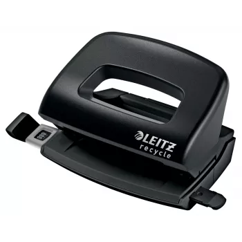 Leitz NeXXt Recycle mini-rei'itin, 10 arkkia, musta, muovi, 8 cm, 5,5 mm, A4