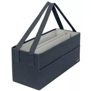Leitz Fabric Hot Desking -työlaukku, kangas, yksivärinen, kangas, vetoketju, unisex, 465 mm