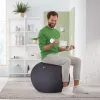 Leitz Ergo Active istumapallo pysäytystoiminnolla 65 cm, harmaa, full-size, 150 kg, TÜV, 65 cm, 2,87 kg