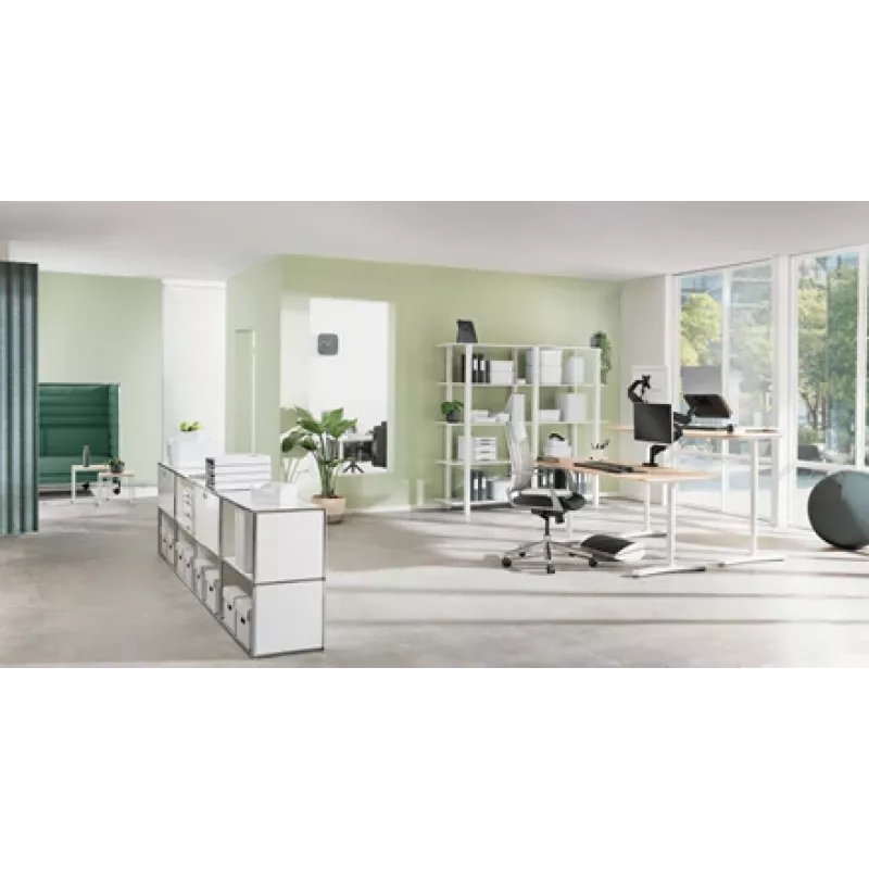 Leitz Ergo Active istumapallo pysäytystoiminnolla 65 cm, harmaa, full-size, 150 kg, TÜV, 65 cm, 2,87 kg