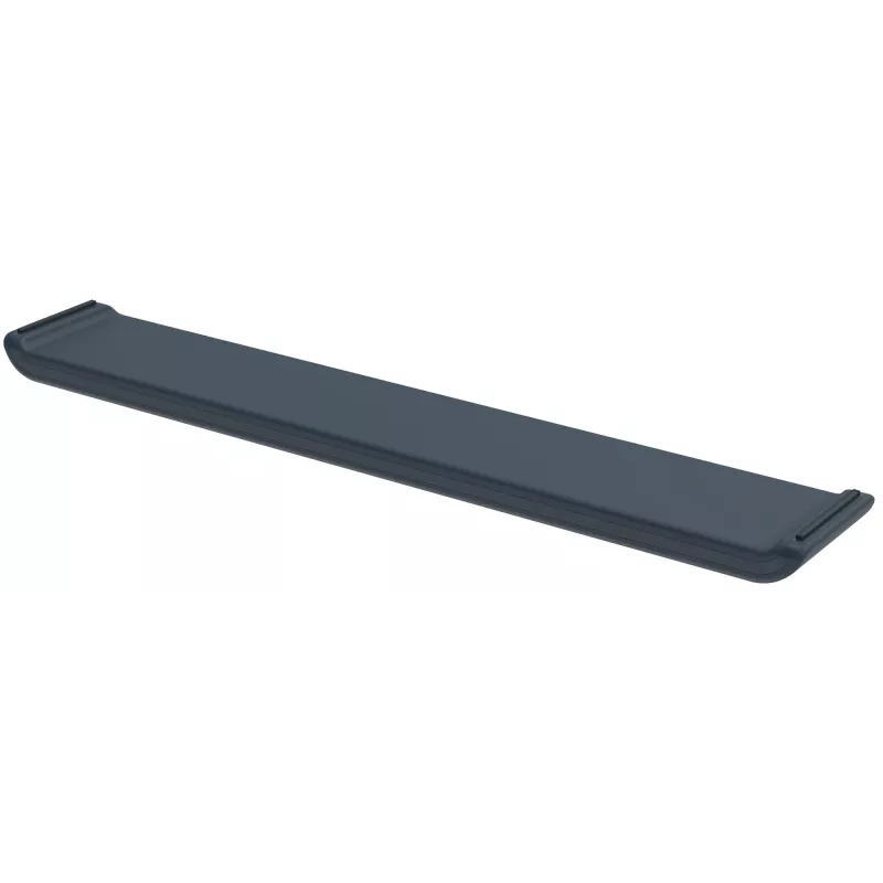 Leitz Ergo säädettävä näppäimistön rannetuki, tummanharmaa, 71 mm, 437 mm, 22 mm, 1 kpl
