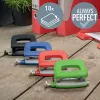 Leitz NeXXt Recycle Mini -rei'itin, 10 arkkia, musta, muovi, 8 cm, 5,5 mm, A4