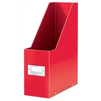 Leitz Click & Store WOW -aikakauslehtikotelo, punainen, kartonki, 103 mm, 253 mm, 330 mm, 95 x 245 x 310 mm