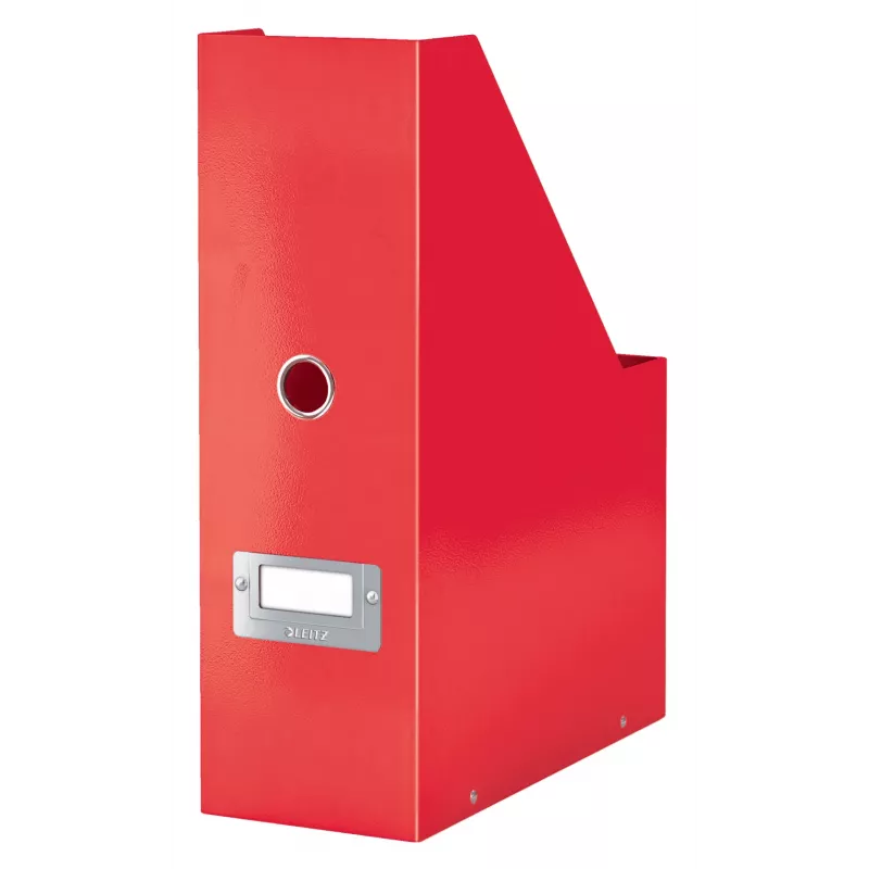 Leitz Click & Store WOW -aikakauslehtikotelo, punainen, kartonki, 103 mm, 253 mm, 330 mm, 95 x 245 x 310 mm
