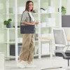 Leitz Fabric Compact Hot Desking -työlaukku, kangas, yksivärinen, unisex, 355 mm, 200 mm, 210 mm