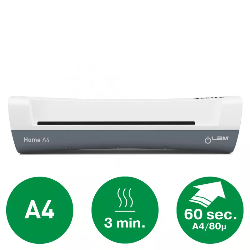 Leitz iLAM Home 4-in-1 A4 -laminointilaitesarja, 24 cm, kuumalaminointilaite, 300 mm/min, 0,4 mm, A4, 100 µm