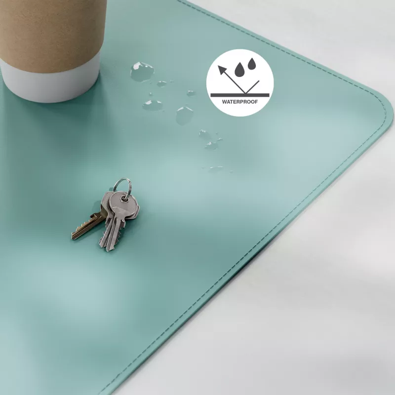 Leitz Large Desk Mat, mintunvärinen, polyvinyylikloridi (PVC), 400 mm, 800 mm, 2 mm, 350 g