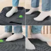 Leitz Ergo Active ergonominen väsymystä vähentävä matto, suorakaide, musta, polyuretaani, Bubble, Kiina, 605 x 681 mm