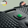 Leitz Ergo Active ergonominen väsymystä vähentävä matto, suorakaide, musta, polyuretaani, Bubble, Kiina, 605 x 681 mm
