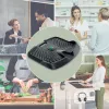 Leitz Ergo Active ergonominen väsymystä vähentävä matto, suorakaide, musta, polyuretaani, Bubble, Kiina, 605 x 681 mm