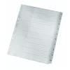 Leitz 12800000 numeerinen välilehti pahvi harmaa