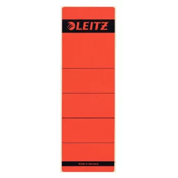 Leitz 16420025 itseliimautuva tarra suorakaide punainen 10 kpl