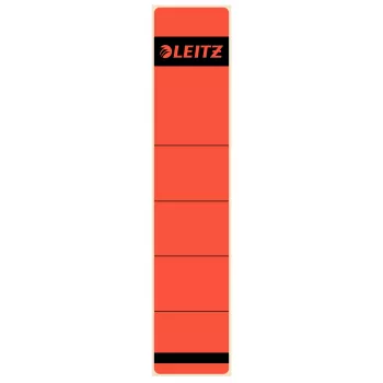 Leitz 16430025 itseliimautuva tarra suorakaide punainen 10 kpl